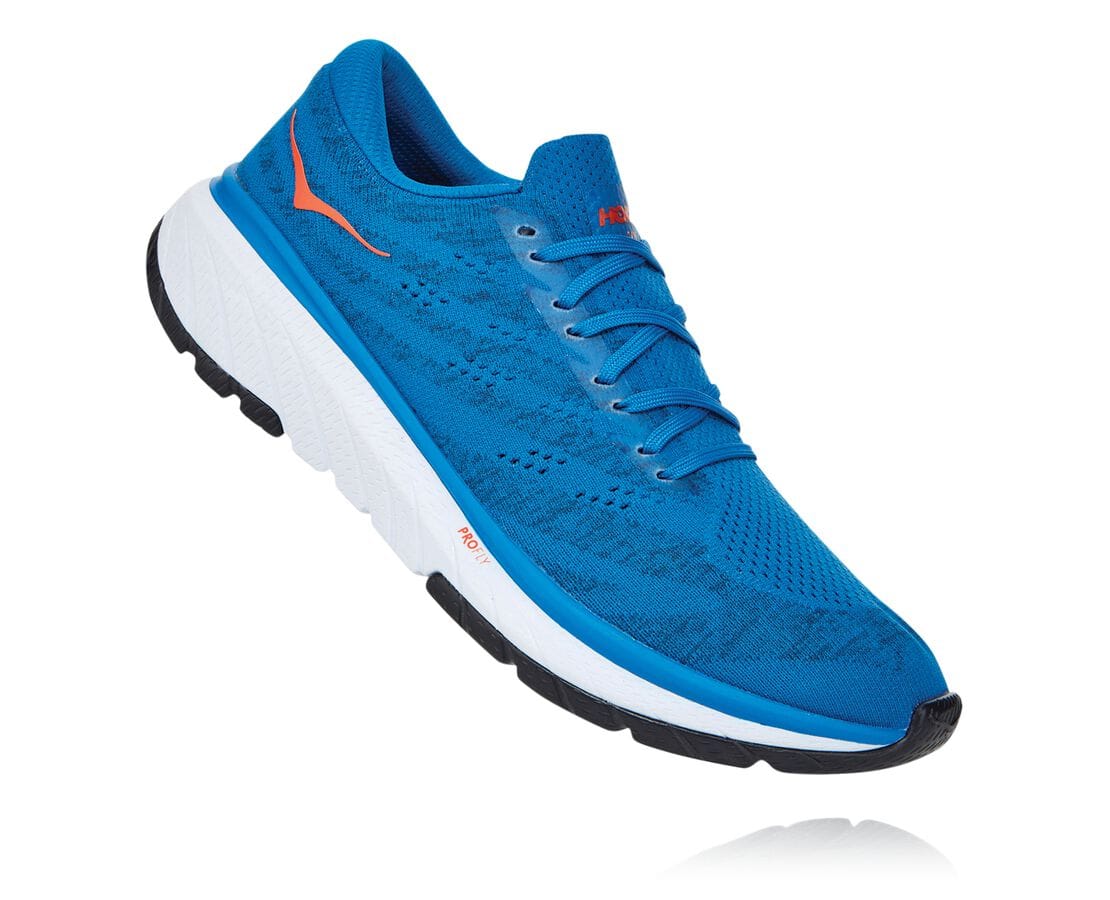 Hoka One One Cavu 3 South Africa - Mens Walking Shoes - Royal Blue / White,RPUZD-4105